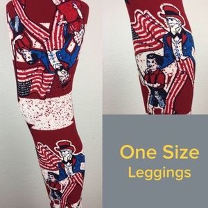 LuLaRoe Americana OS Leggings